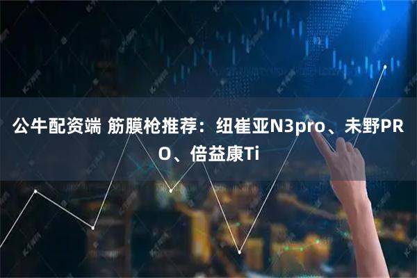 公牛配资端 筋膜枪推荐：纽崔亚N3pro、未野PRO、倍益康Ti